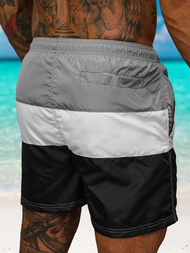 Men's shorts - gray/black OZONEE JS/17K567/8