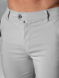 Men's Chinos - Grey OZONEE O/P4049Z