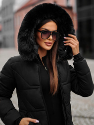 Women's Jacket - Black OZONEE JS/16M9099/392Z