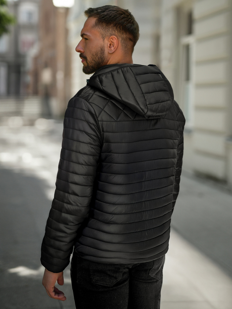 Men's Jacket - Black OZONEE JS/16M9328/392B