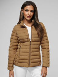 Women's Jacket - Dark Beige OZONEE JS/16M9109/84