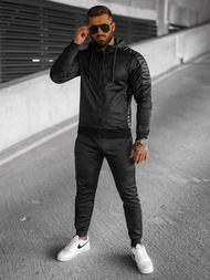 Men's Tracksuit - Black OZONEE O/3A126/A128Z