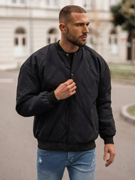Men's Jacket - Black OZONEE JS/84M3020/392Z