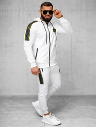 Men's Tracksuit - White OZONEE O/FF3562AB