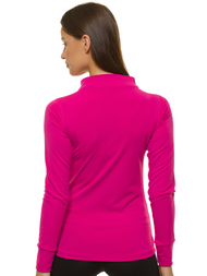 Women's Sweatshirt - Dark Pink OZONEE JS/HD151/19