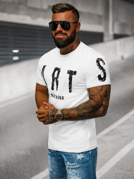 Men's T-shirt - White OZONEE O/8T1263/1