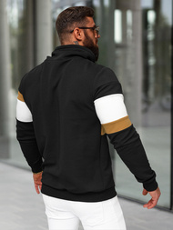 Men's Sweatshirt - Black OZONEE O/B7524Z