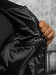 Men's Jacket - Black OZONEE O/11Z8099