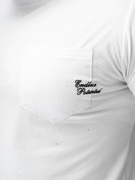Men's T-shirt - White OZONEE O/QQ1387