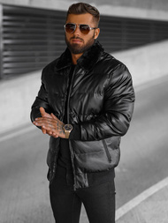 Men's Jacket - Black OZONEE O/M795Z