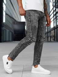 Men's Jeans - Black OZONEE NB/MP0069NZ