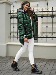 Women's Jacket - Green OZONEE JS/5M3188/238Z