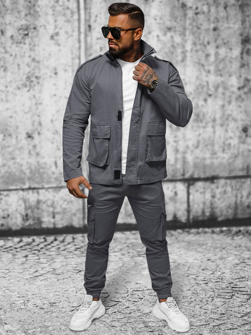 Men's Jacket - Anthracite OZONEE O/G3035