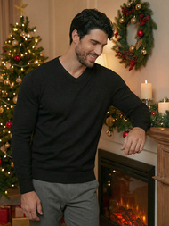 Men's Jumper - Black OZONEE NB/MMB601/4Z