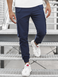 Men's Joggers - Navy blue OZONEE MACH/5012