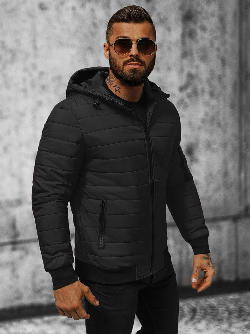 Men's Jacket - Black OZONEE JS/MY13Z