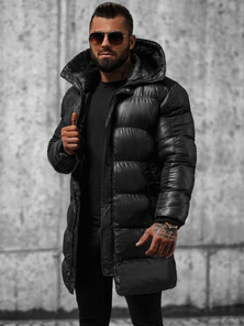 Men's Winter Jacket - Black OZONEE O/M800Z