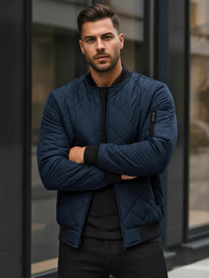 Men's Jacket - Navy blue OZONEE JS/MY01Z