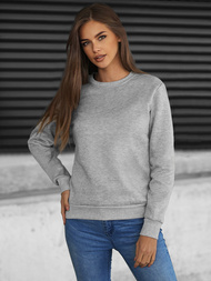 Women's Sweatshirt - Grey OZONEE JS/W01Z