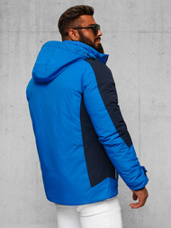 Men's Jacket - Blue OZONEE JS/91M9905/184Z
