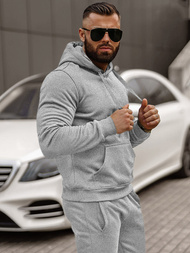 Men's Tracksuit - Grey OZONEE JS/68C10381/2Z