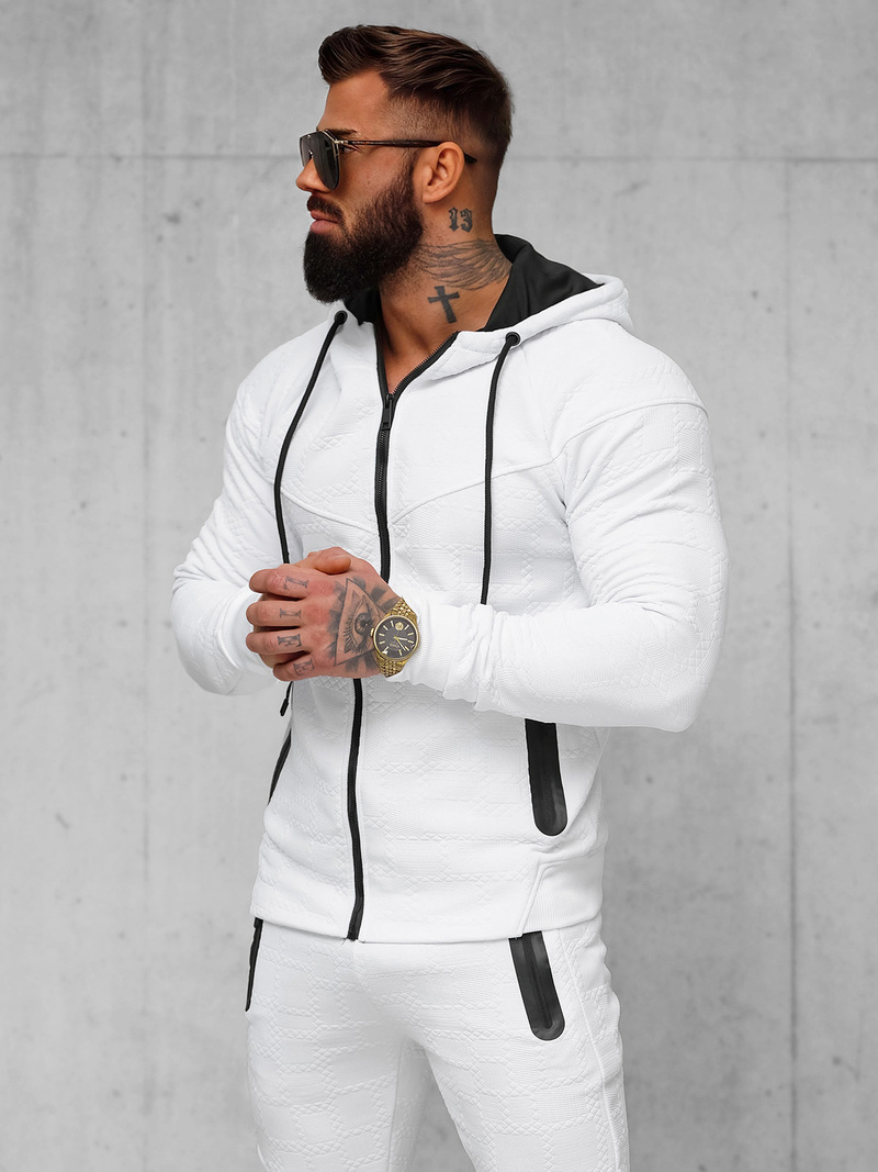 Men's Tracksuit - White OZONEE O/FF3705AB