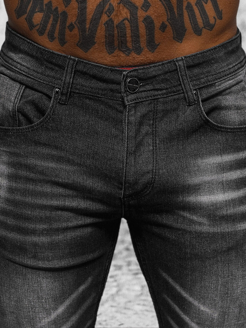Men's Jeans - Black OZONEE NB/MP0199N