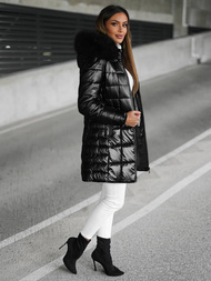 Women's Jacket - Black OZONEE JS/16M9120/392Z