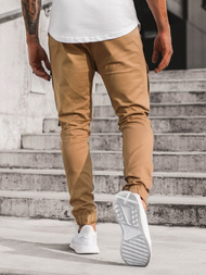 Men's Joggers - Camel OZONEE G/2787