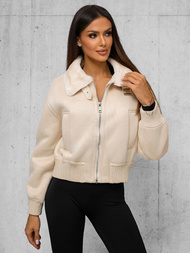 Women's Jacket - Ecru OZONEE O/81326Z