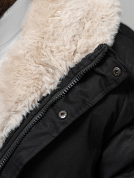 Men's Winter Jacket - Black OZONEE JS/22M319/392