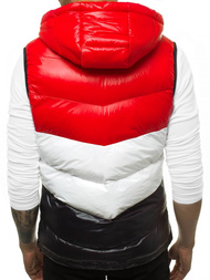 Men's Gilet - Red OZONEE N/6501