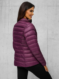 Women's Jacket - Burgundy OZONEE JS/11Z8170Z
