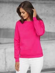 Women's Sweatshirt - dark pink OZONEE JS/W01