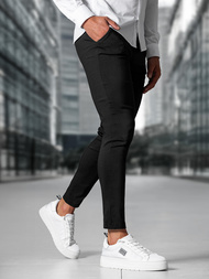 Men's Chinos - Black OZONEE O/P4049Z