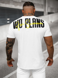 Men's T-shirt - White OZONEE O/T1277/1