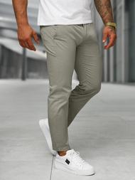 Men's Chinos - Grey OZONEE BL/SK222/5