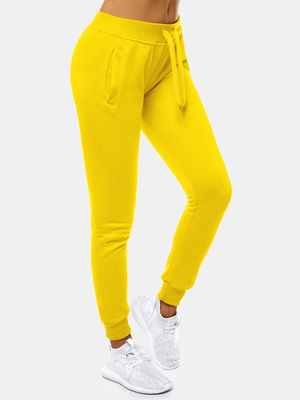 Women's Sweatpants - Yellow OZONEE JS/CK01