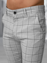 Men's Chinos - Grey OZONEE DJ/5522Z