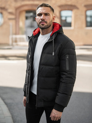 Men's Jacket - Black OZONEE JS/31M5003Z