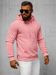 Men's Hoodie - Powder pink OZONEE JS/2009Z 