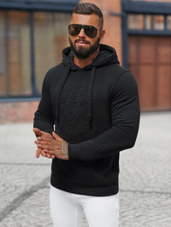 Men's Hoodie - Black OZONEE NB/MF2012
