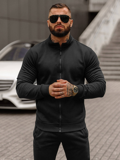 Men's Tracksuit - Black OZONEE JS/68C10385/3Z