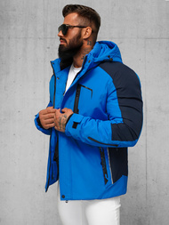 Men's Jacket - Blue OZONEE JS/91M9905/184Z