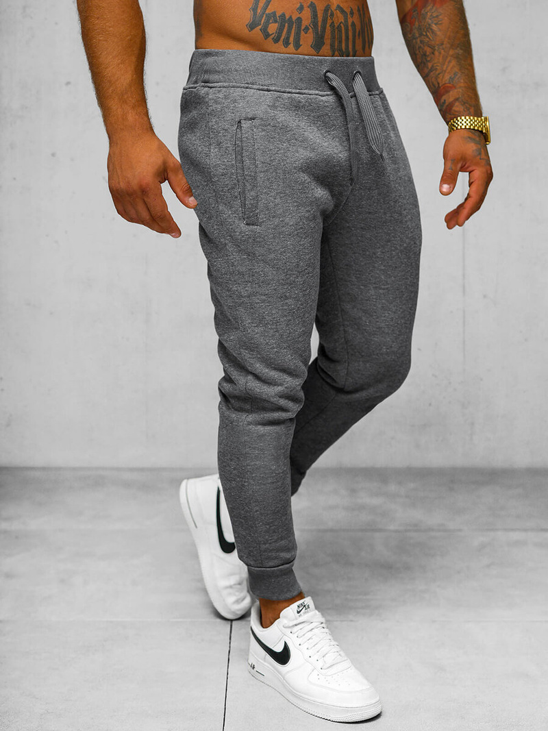 Men's Sweatpants - Dark Grey OZONEE JS/XW01Z