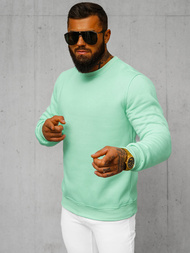 Men's Sweatshirt - Mint OZONEE JS/2001-10Z