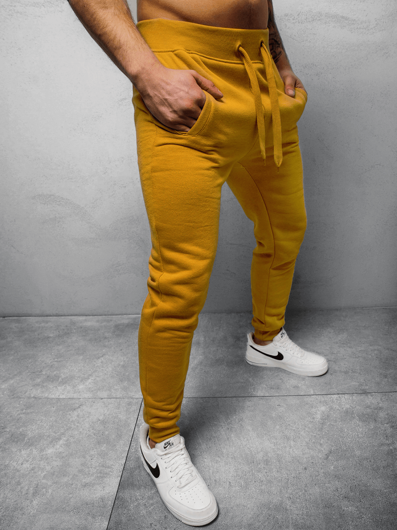 Men's Sweatpants - Camel OZONEE JS/XW01Z