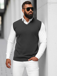 Men's Jumper - Anthracite OZONEE NB/MM6005/3Z