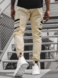 Men's Joggers - Beige OZONEE G/11146