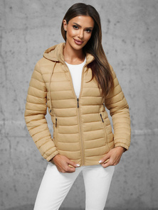 Women's Jacket - Beige OZONEE JS/16M9101/254